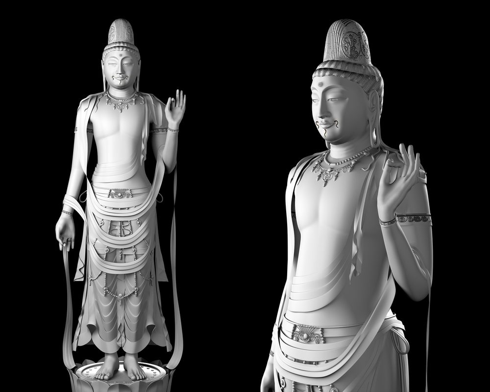 仏像 / 3DCG制作
